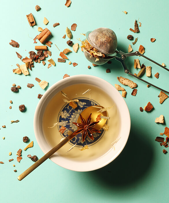 The different types of teas and infusions